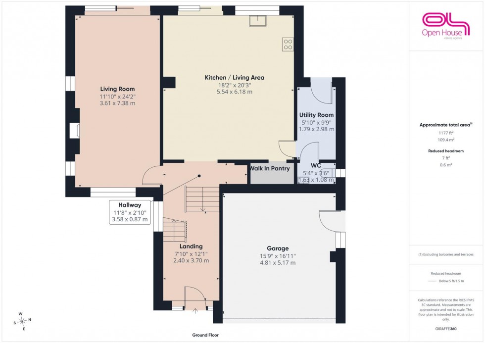 Floorplan for Meadow Ridge, Stafford