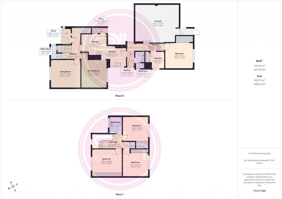 Floorplan for Midway Road, Midway, Swadlincote