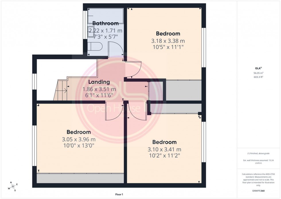 Floorplan for Midway Road, Midway, Swadlincote