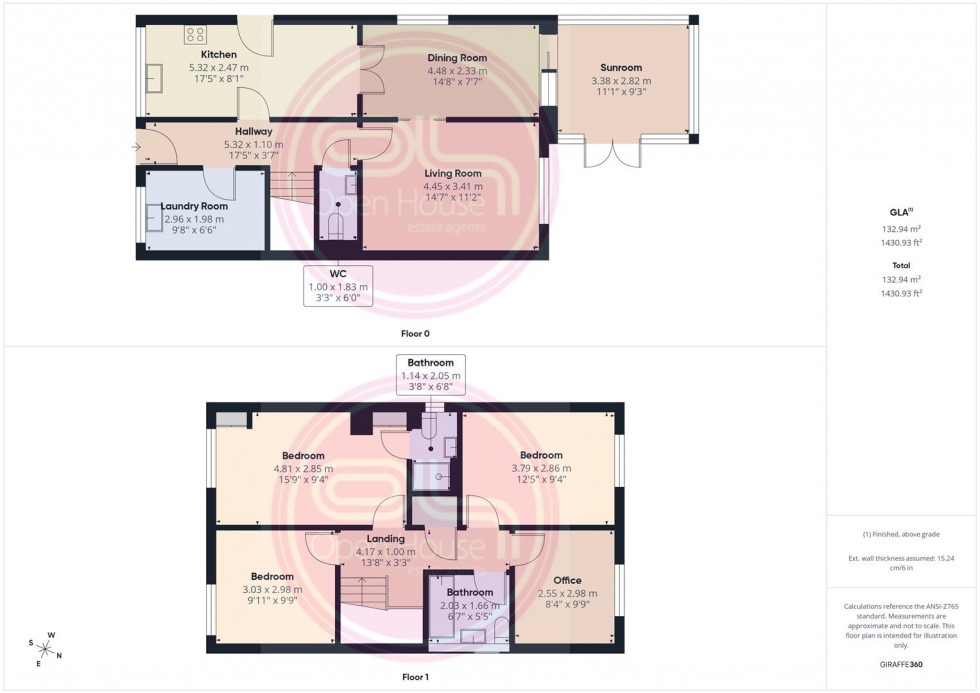 Floorplan for Main Street, Rosliston, Swadlincote