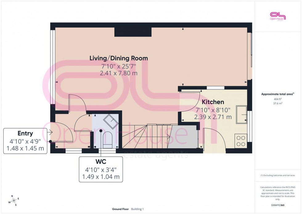 Floorplan for Phyllis Avenue, Peacehaven