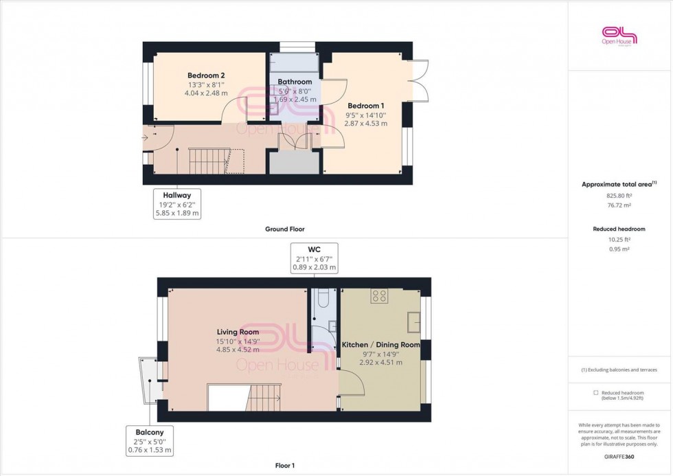 Floorplan for Claremont Road