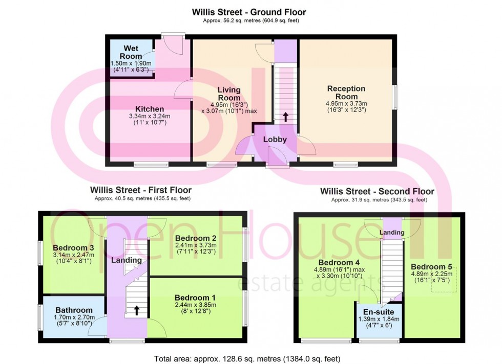 Floorplan for Willis Street, Bolton