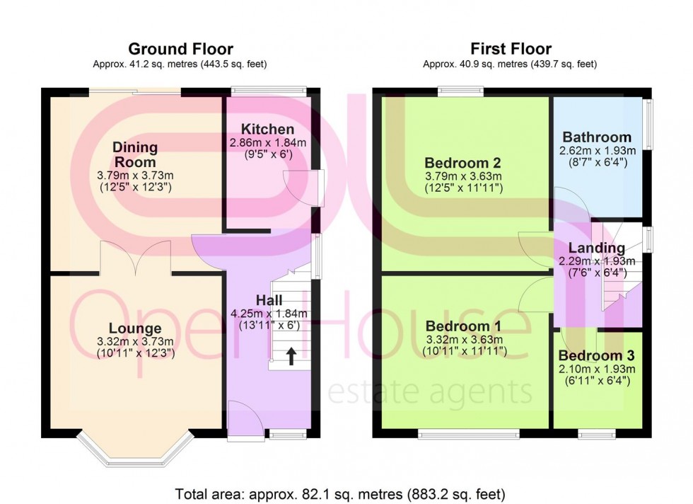 Floorplan for Walker Avenue, Bolton