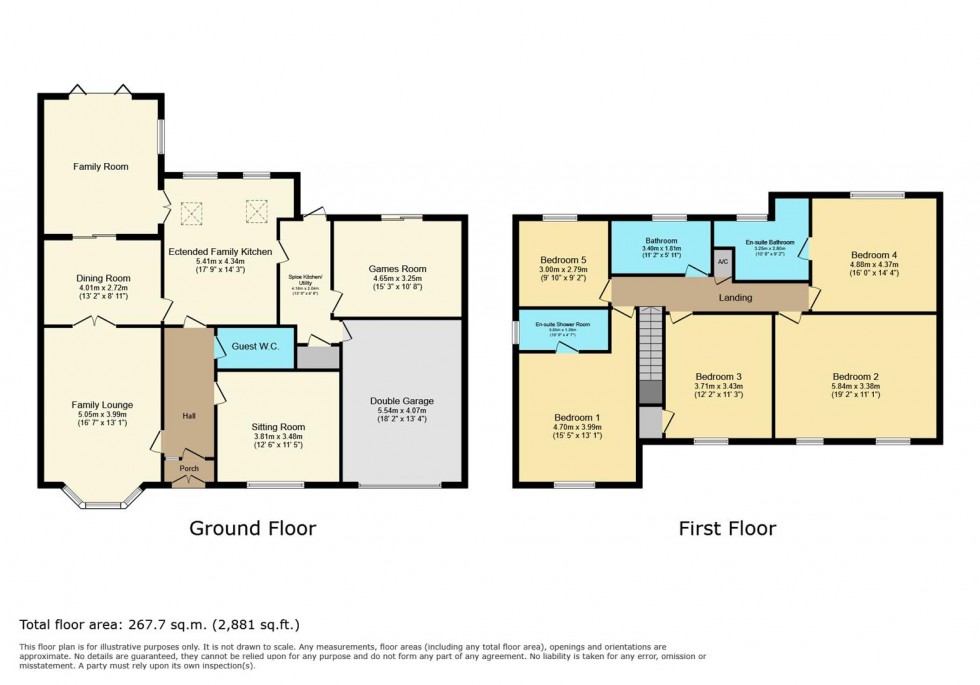 Floorplan for Sir Alfreds Way, Sutton Coldfield