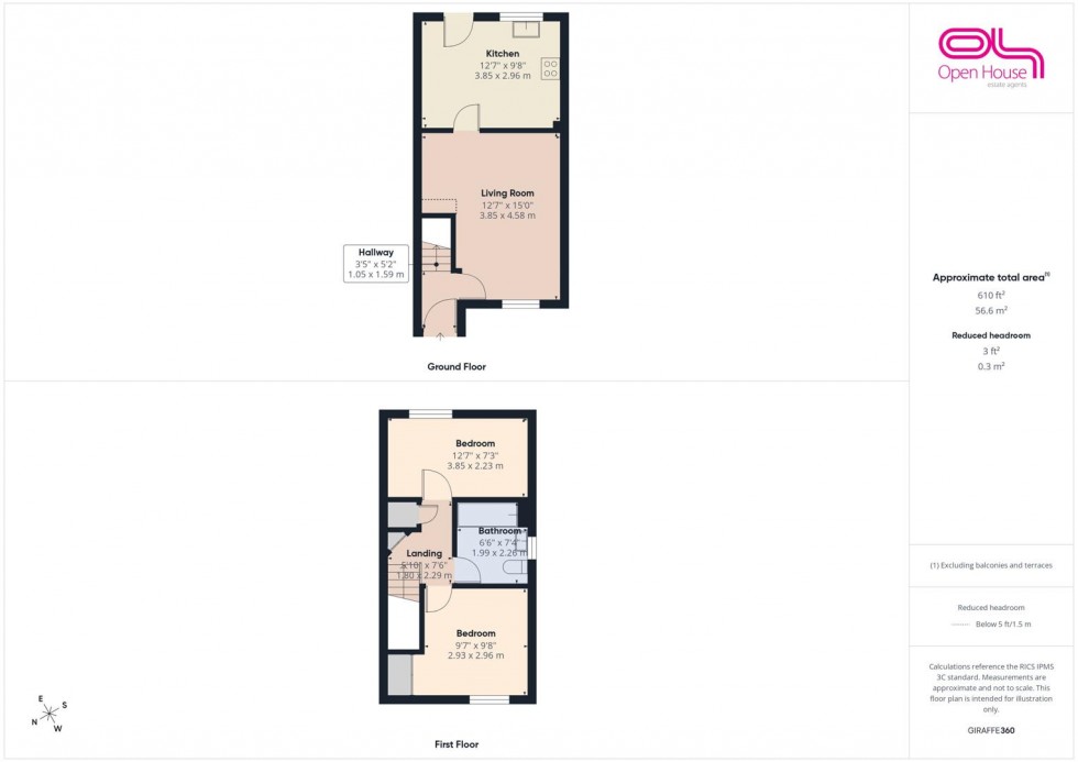 Floorplan for Milton Grove, Stafford