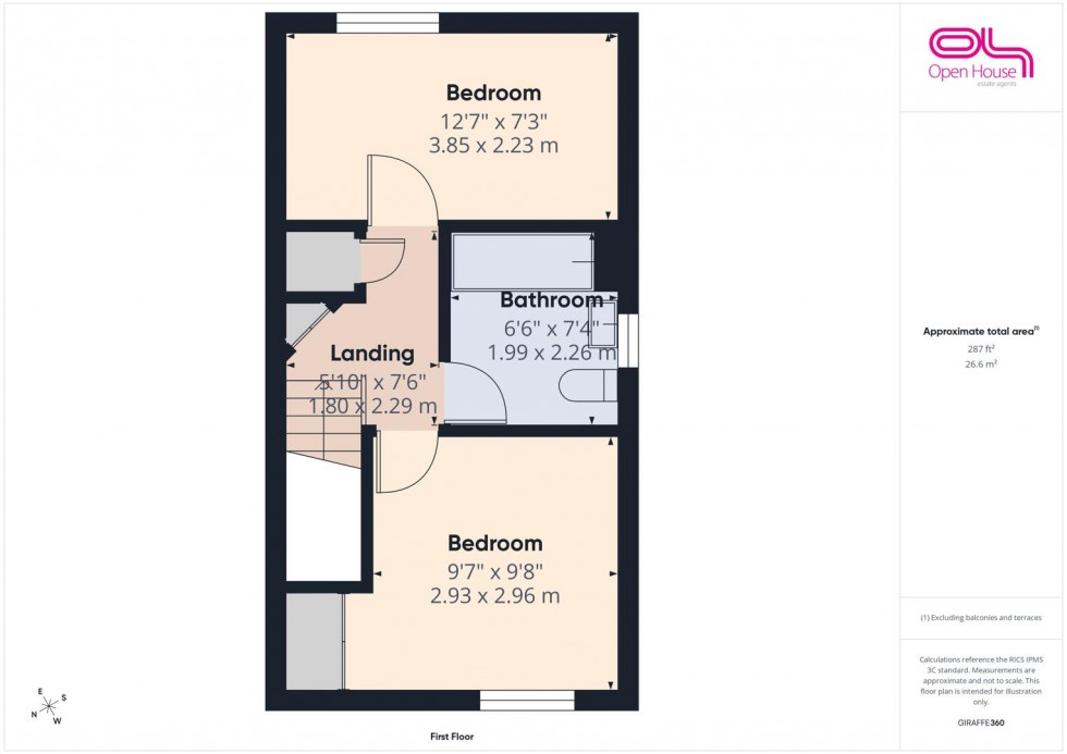 Floorplan for Milton Grove, Stafford