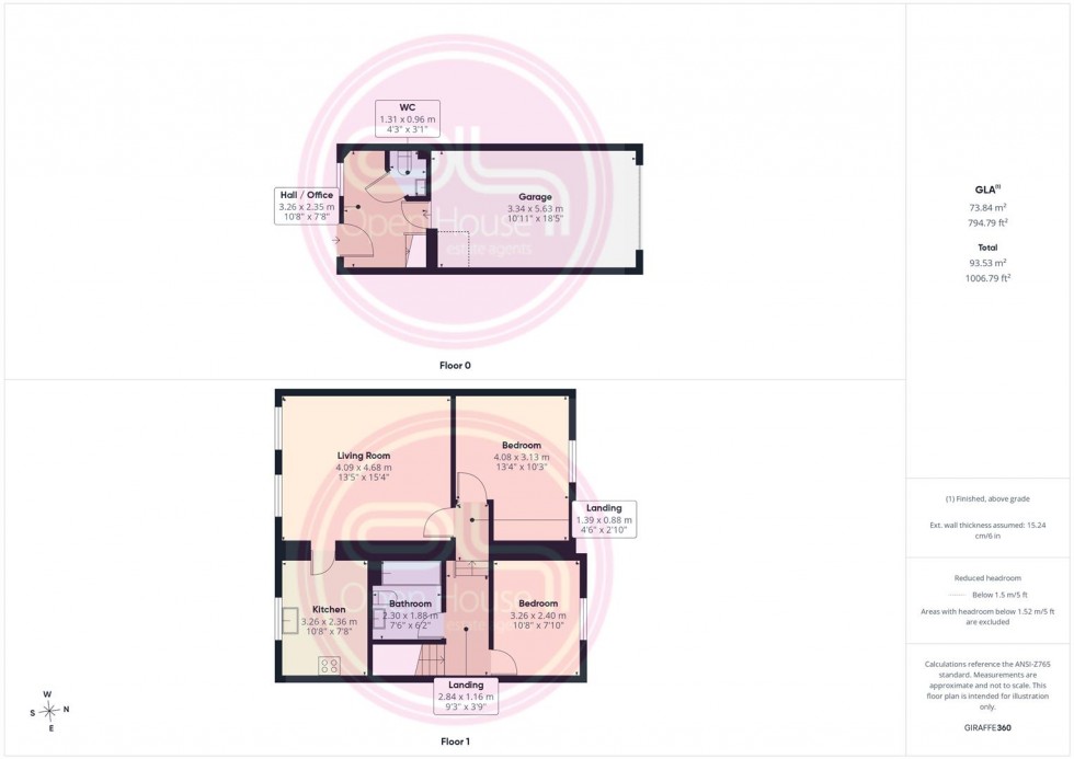 Floorplan for Swadlincote Road, Woodville