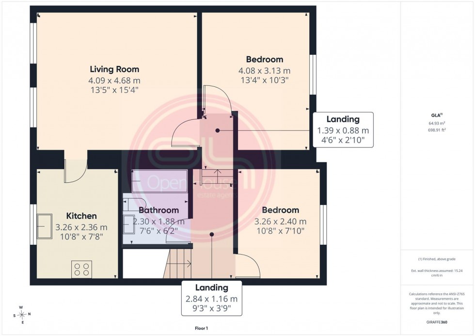 Floorplan for Swadlincote Road, Woodville