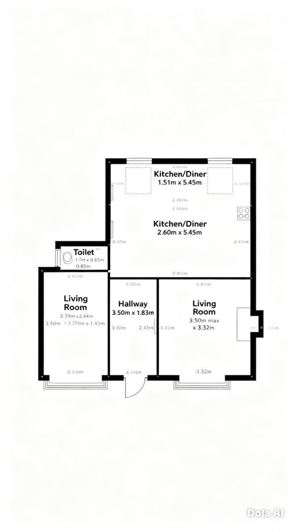 Floorplan for Marina Avenue, Denton, Manchester