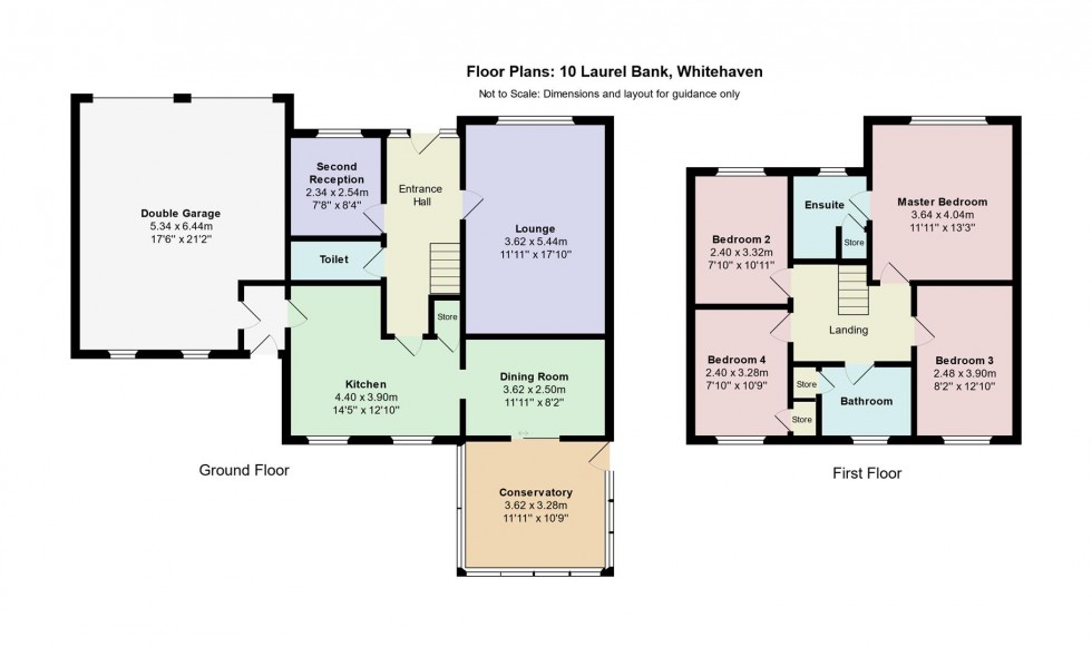 Floorplan for Laurel Bank, Whitehaven