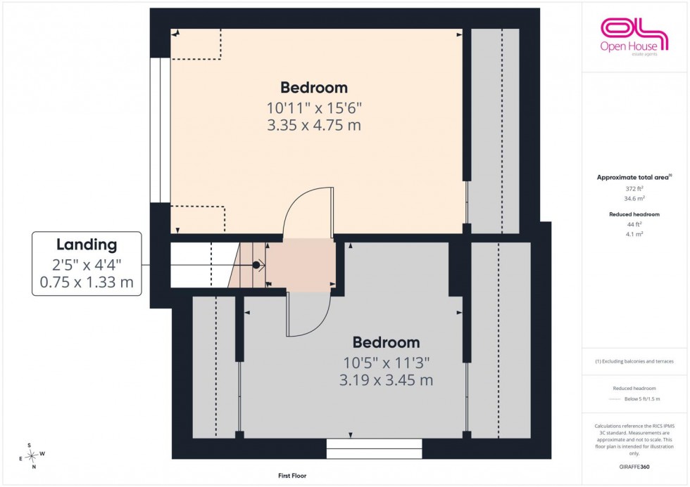 Floorplan for Greenways, Penkridge, Stafford