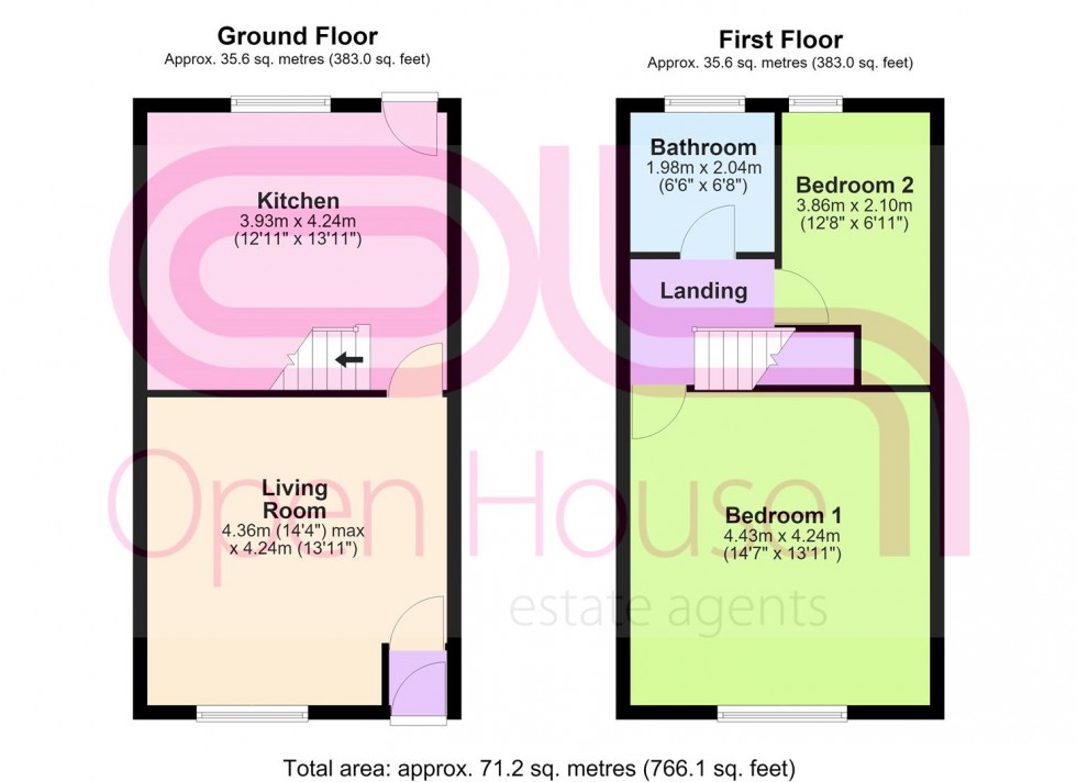 Floorplan for Buckley Lane, Farnworth, Bolton