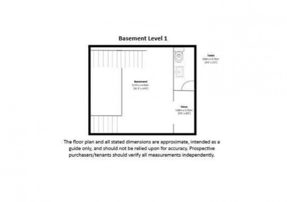 Floorplan for Broad Lane, Bramley, Leeds, LS13