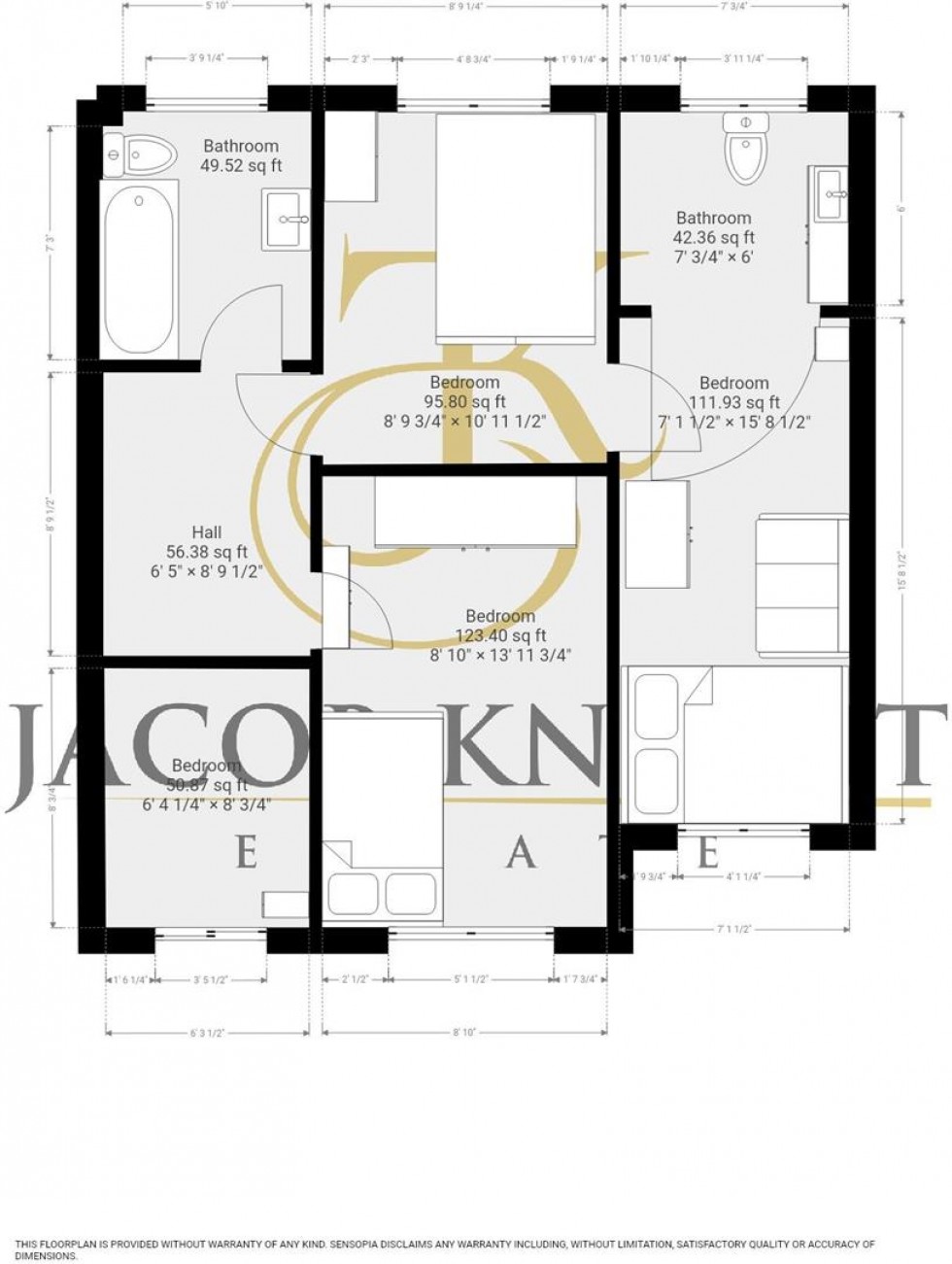 Floorplan for Mount Road, Manchester