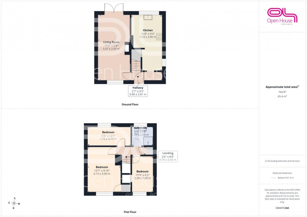 Floorplan for Davey Place, Rugeley