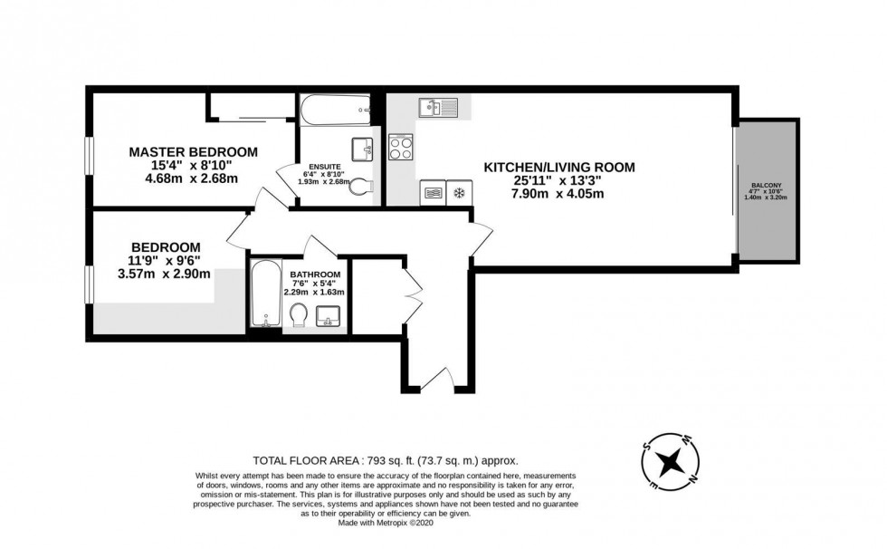 Floorplan for Dowding Drive, London