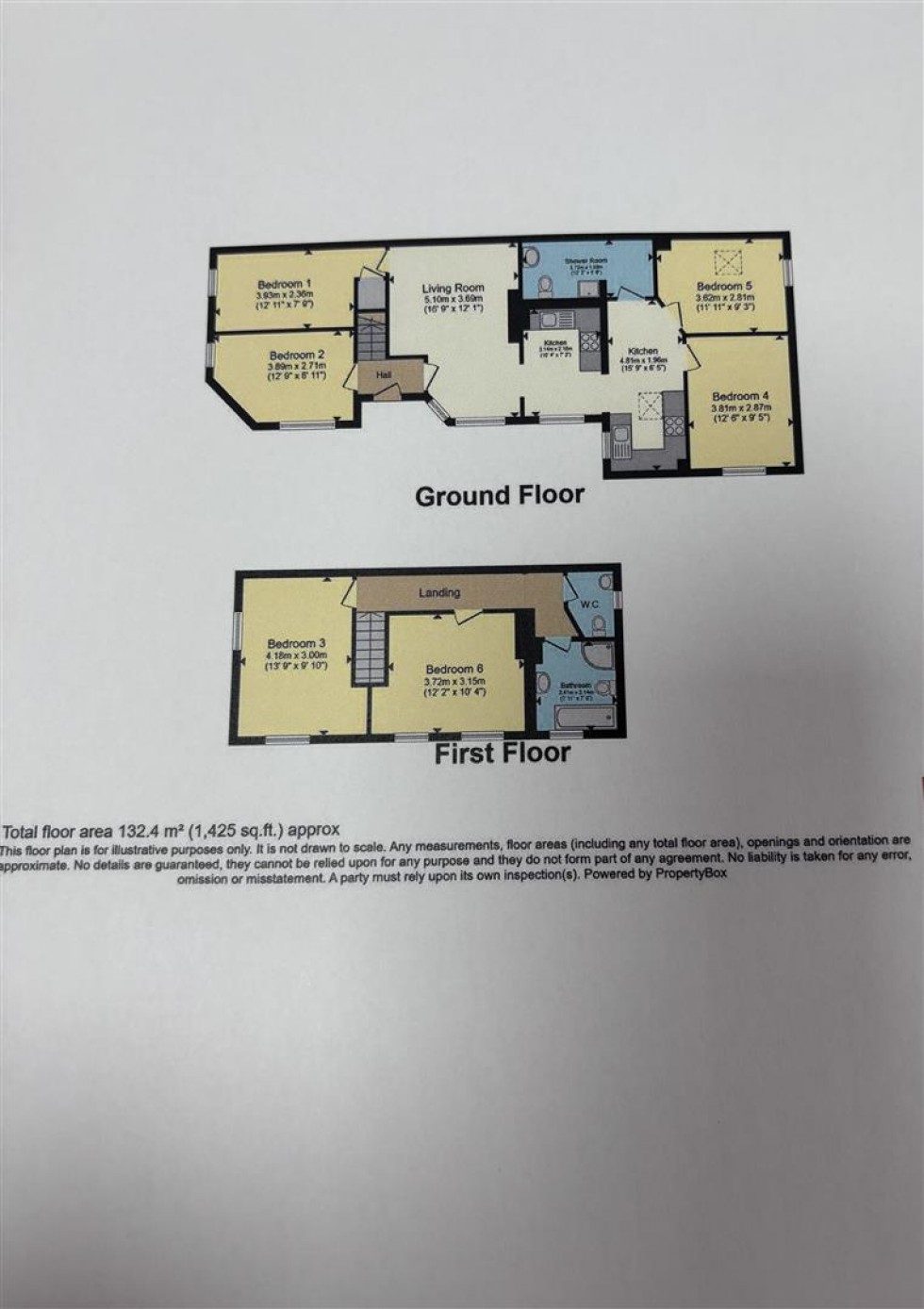 Floorplan for Kippax Street, Manchester