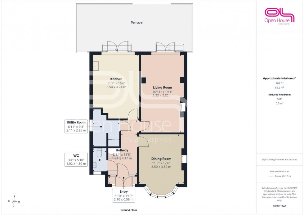 Floorplan for Girton Road, Cannock