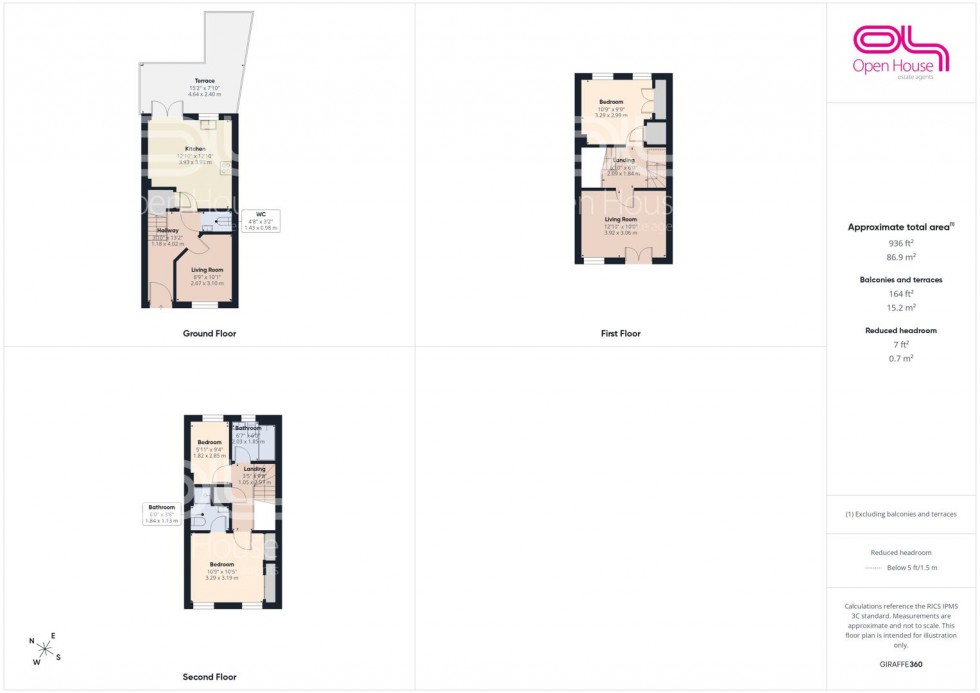 Floorplan for Pioneer Way, Stafford