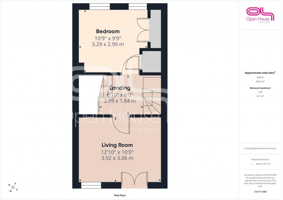 Floorplan for Pioneer Way, Stafford