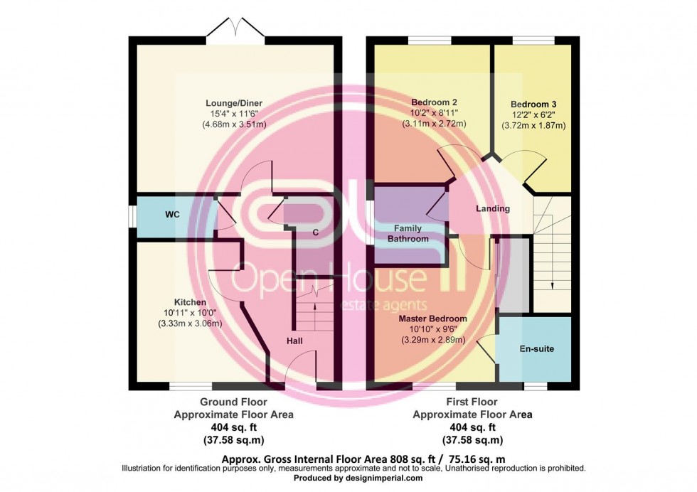 Floorplan for Furnace Lane, Castle Gresley