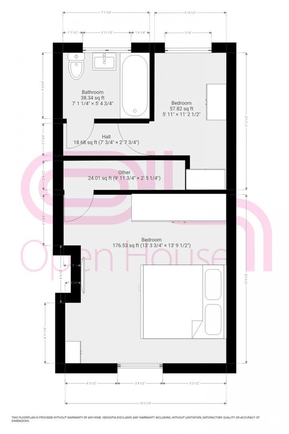 Floorplan for Stevenson Street, Worsley, Manchester