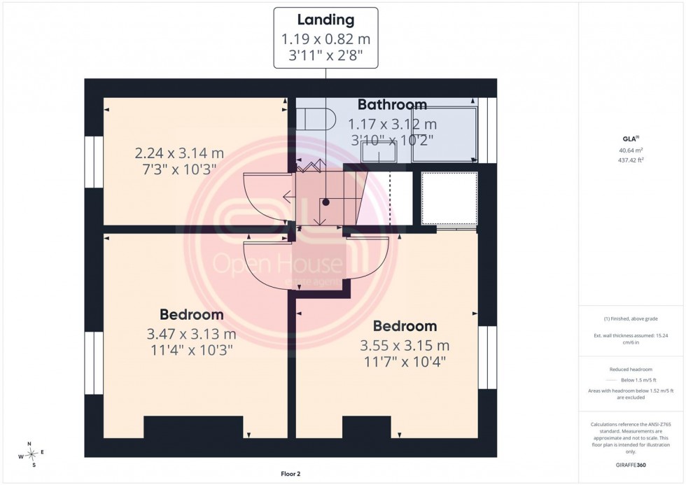 Floorplan for Midland Road, Swadlincote