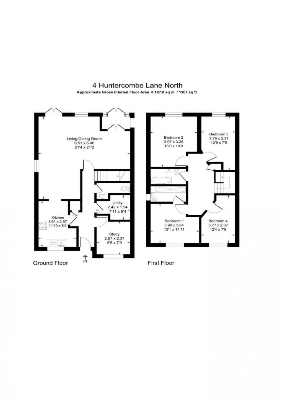 Floorplan for Huntercombe Lane North, Maidenhead, Taplow