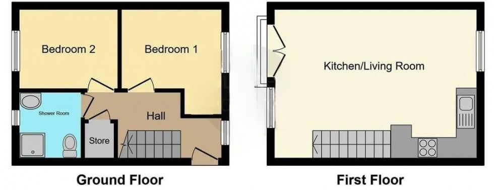 Floorplan for Heathlands Grange, Stapenhill, Burton-on-Trent