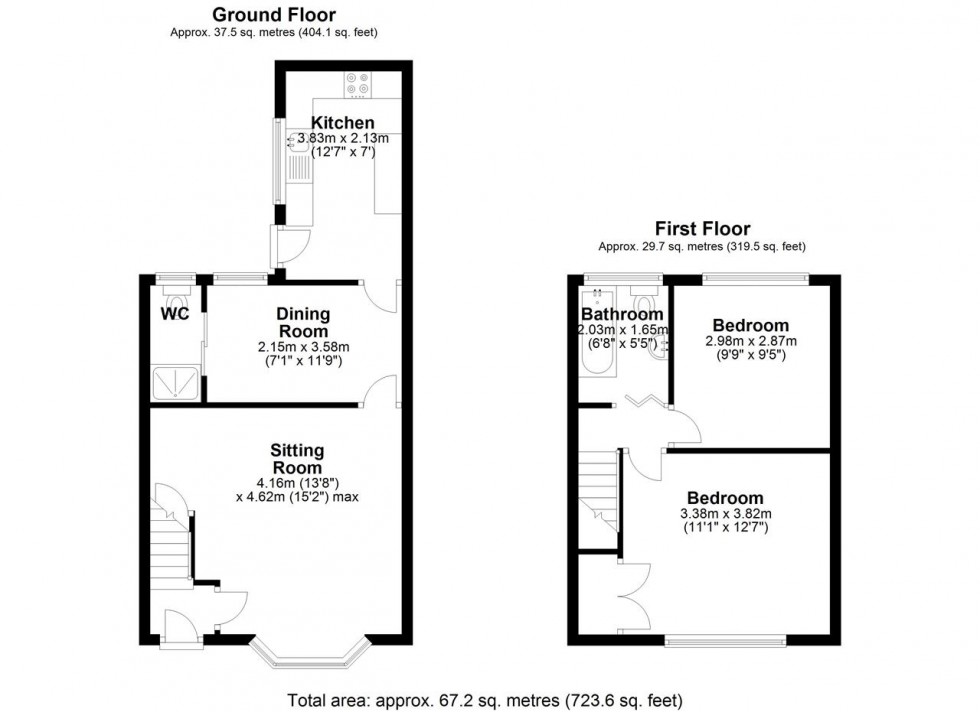 Floorplan for Mortimer Avenue, Warrington, Warrington
