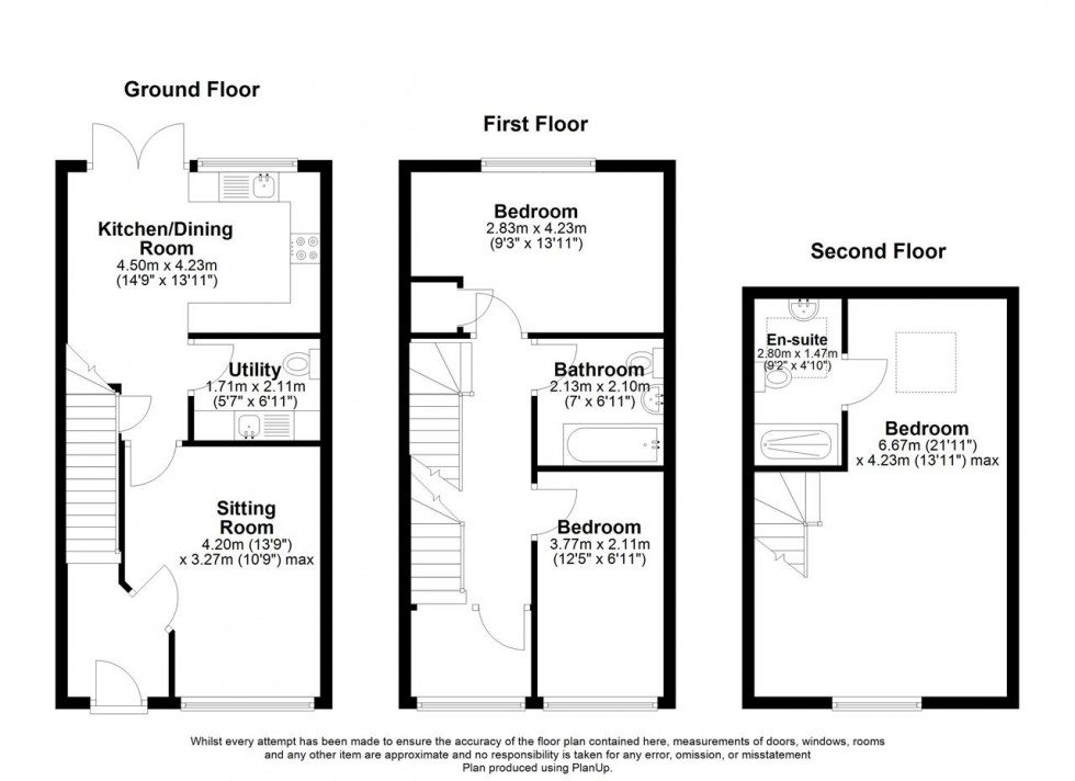 Floorplan for Alfa Way, Great Sankey, Warrington