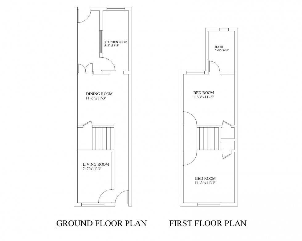 Floorplan for Amity Road, Reading