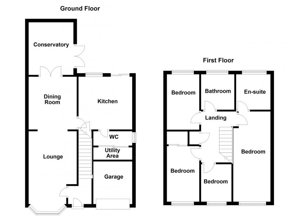 Floorplan for Blithfield Place, Cannock