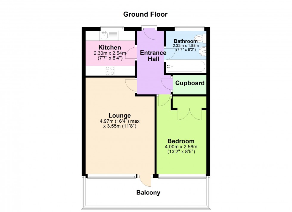 Floorplan for Guildbourne Court, Worthing