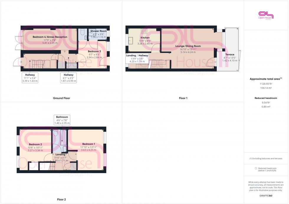Floorplan for Abbotsbury Close, Saltdean, Brighton