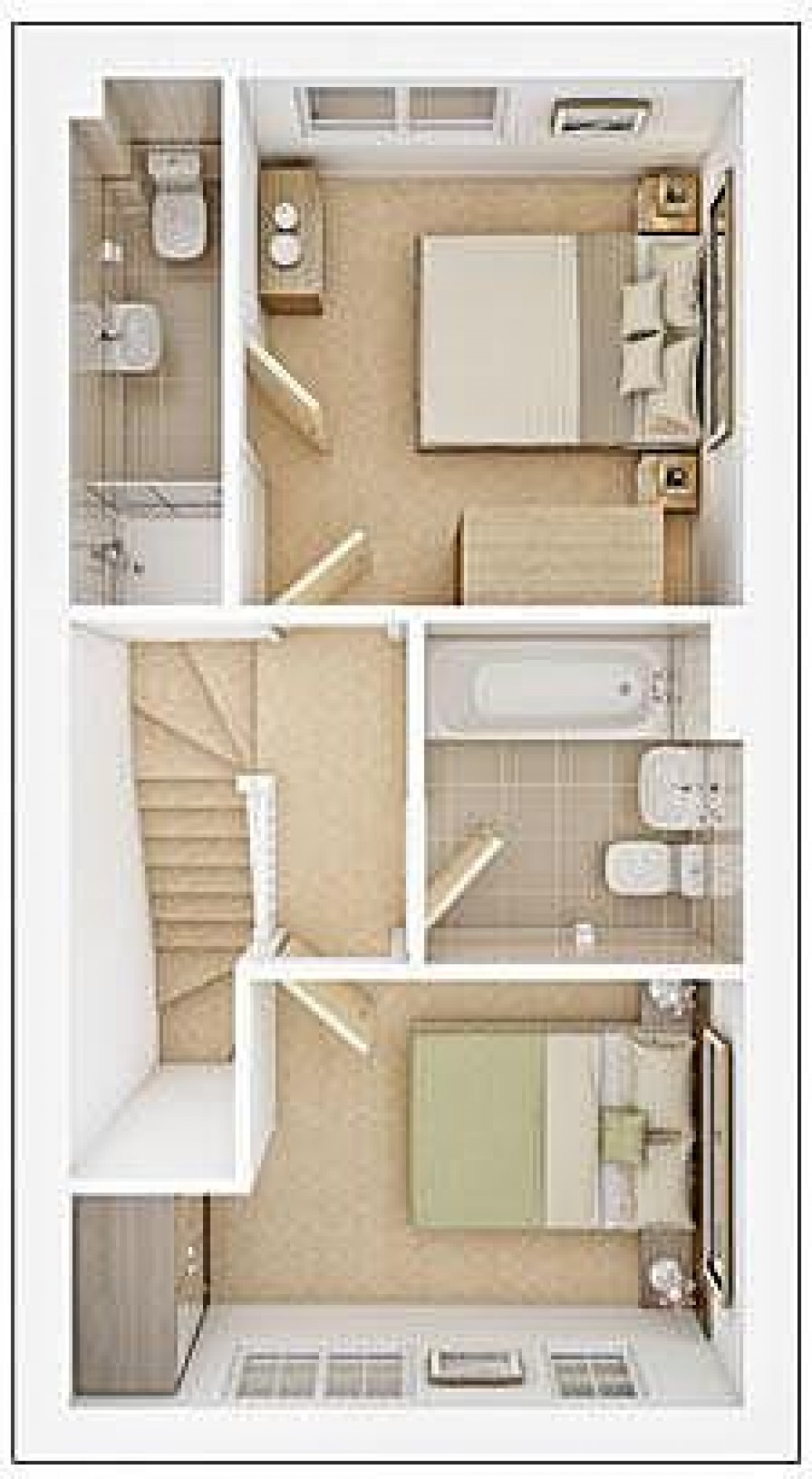 Floorplan for St Edmunds Drive, Elmswell, Bury St Edmunds, IP30