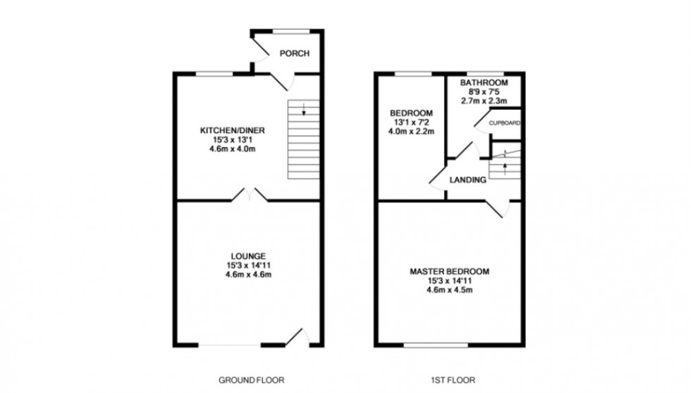 Floorplan for Westgate Lane, Lofthouse, LEEDS